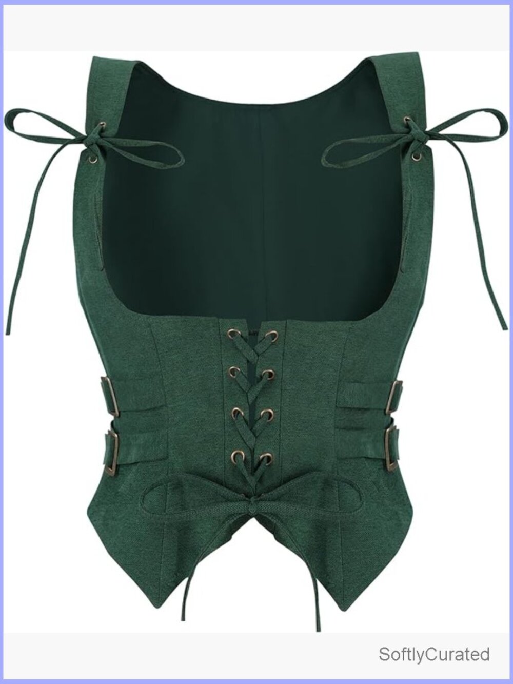 Underbust Corset Top Lace Up Pirate Bustier Renaissance
